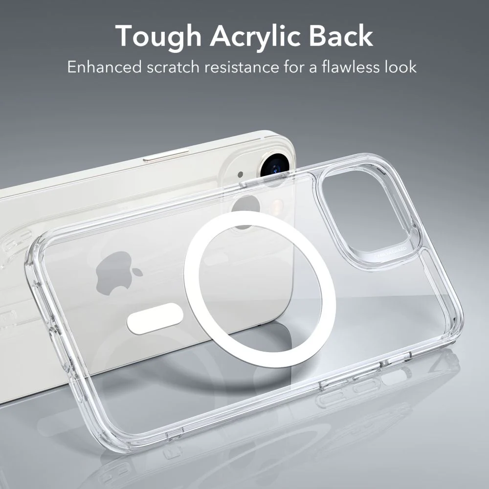 MagSafe Case for Apple iPhone 14 / 13, ESR, Classic Hybrid, Transparent - Image 6