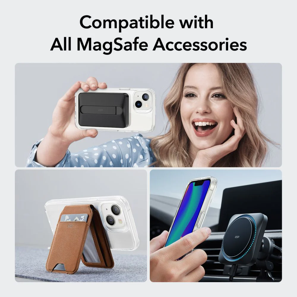 MagSafe Case for Apple iPhone 14 / 13, ESR, Classic Hybrid, Transparent - Image 7