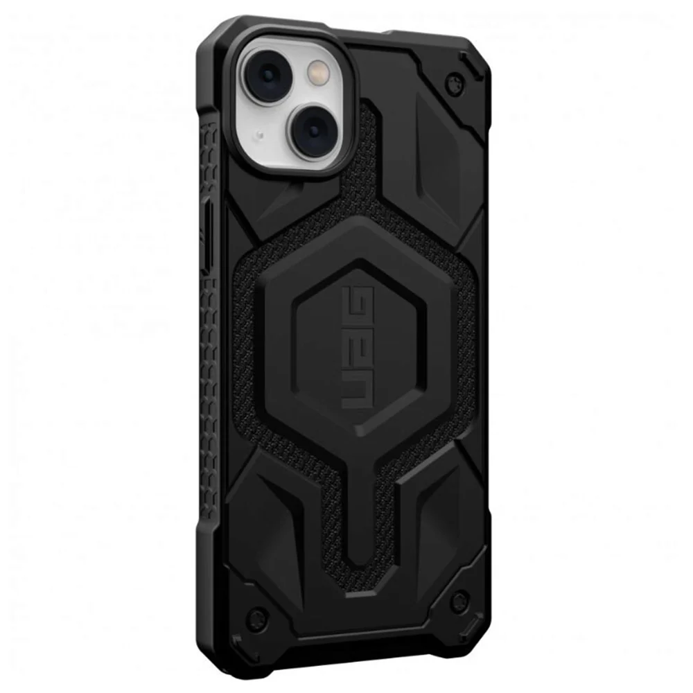 MagSafe Case for Apple iPhone 14 Plus, Urban Armor Gear, Monarch Pro Kevlar, Black - Image 2