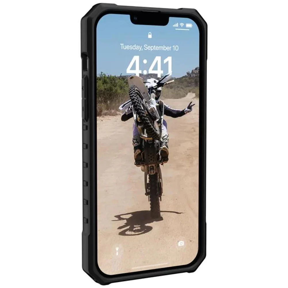 MagSafe Case for Apple iPhone 14 Plus, Urban Armor Gear, Pathfinder, Black - Image 5