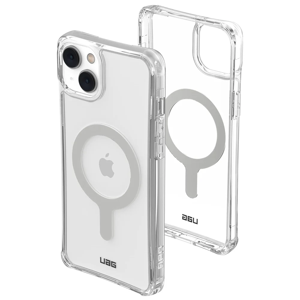 MagSafe Case for Apple iPhone 14 Plus, Urban Armor Gear, Plyo, Transparent