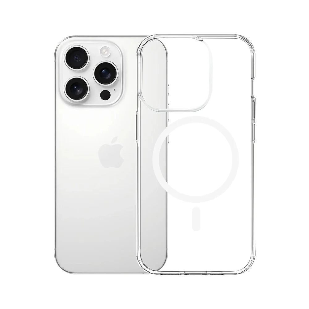 MagSafe Case for Apple iPhone 14 Pro, 3MK, Armor MagCase, Transparent - Image 2