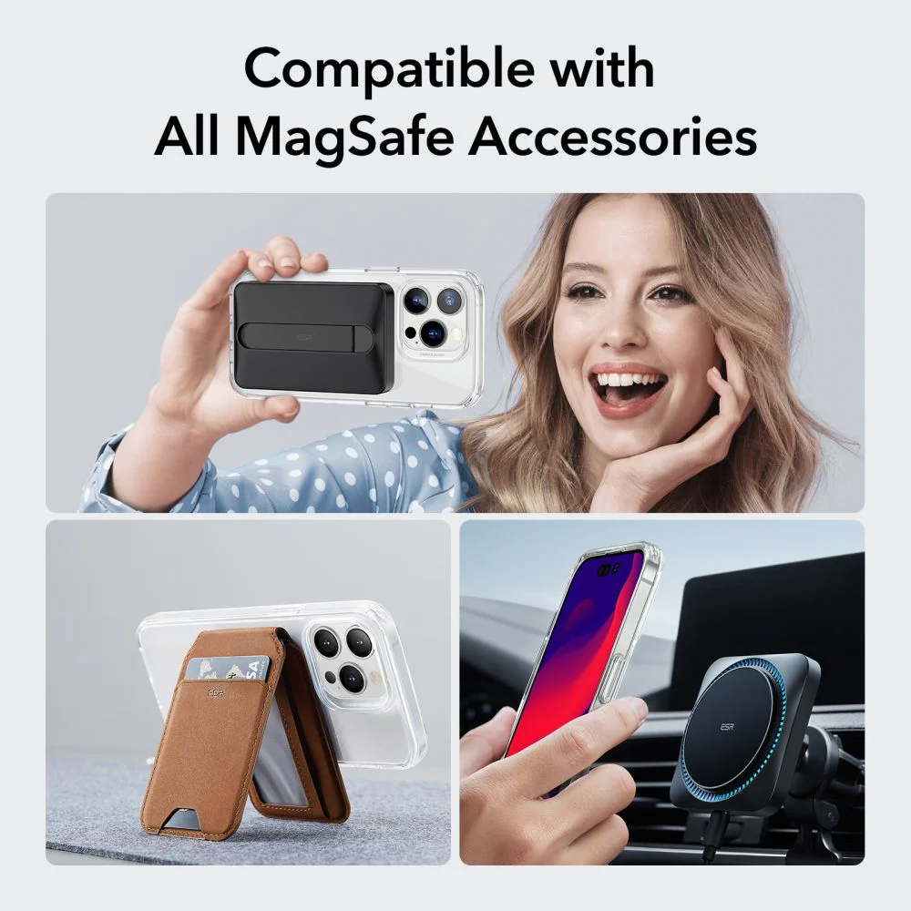 MagSafe Case for Apple iPhone 14 Pro, ESR, Classic Hybrid, Transparent - Image 7