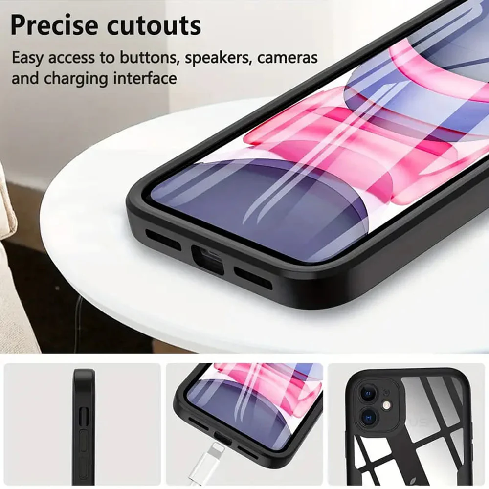MagSafe Case for Apple iPhone 14 Pro, Techsuit, ColorVerse 360, Purple - Image 6