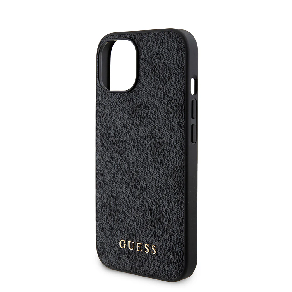 MagSafe Case for Apple iPhone 15, Guess, Powerbank 4G Metal Logo, Black - Image 4