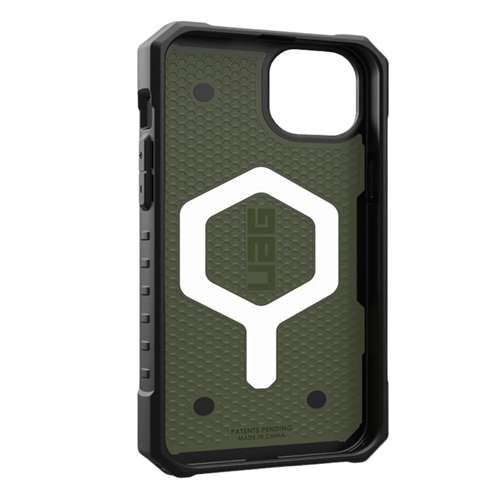 MagSafe Case for Apple iPhone 15 Plus, Urban Armor Gear, Pathfinder, Green - Image 4