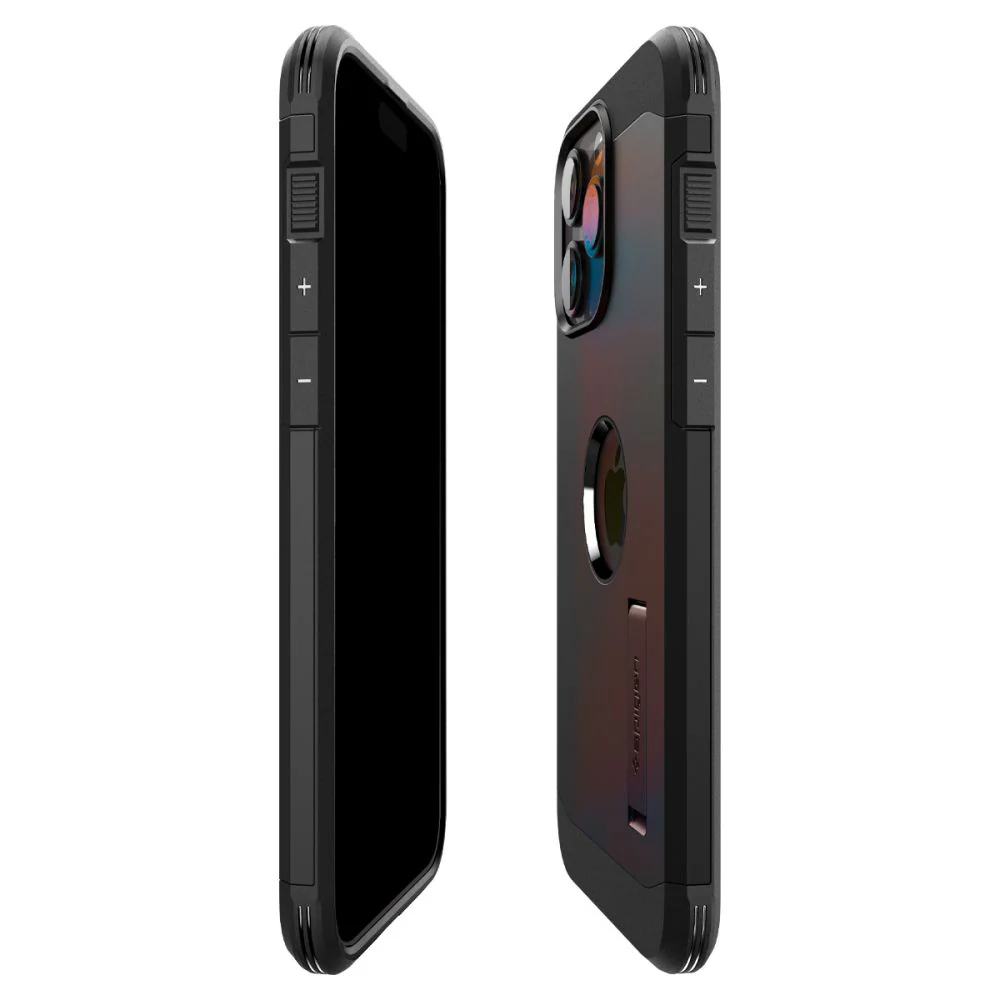 MagSafe Case for Apple iPhone 15 Pro Max, Spigen, Tough Armor, Black ACS06594 - Image 6