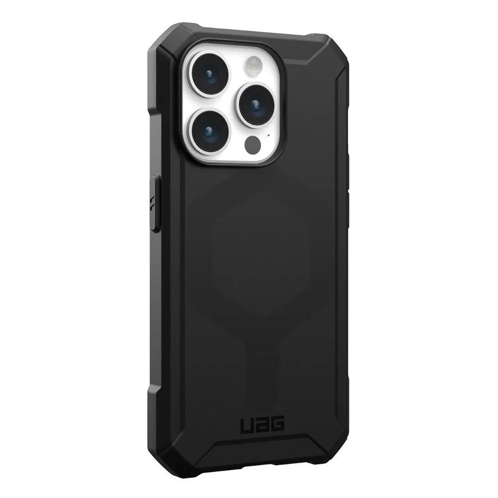 MagSafe Case for Apple iPhone 15 Pro Max, Urban Armor Gear, Essential Armor, Black - Image 4