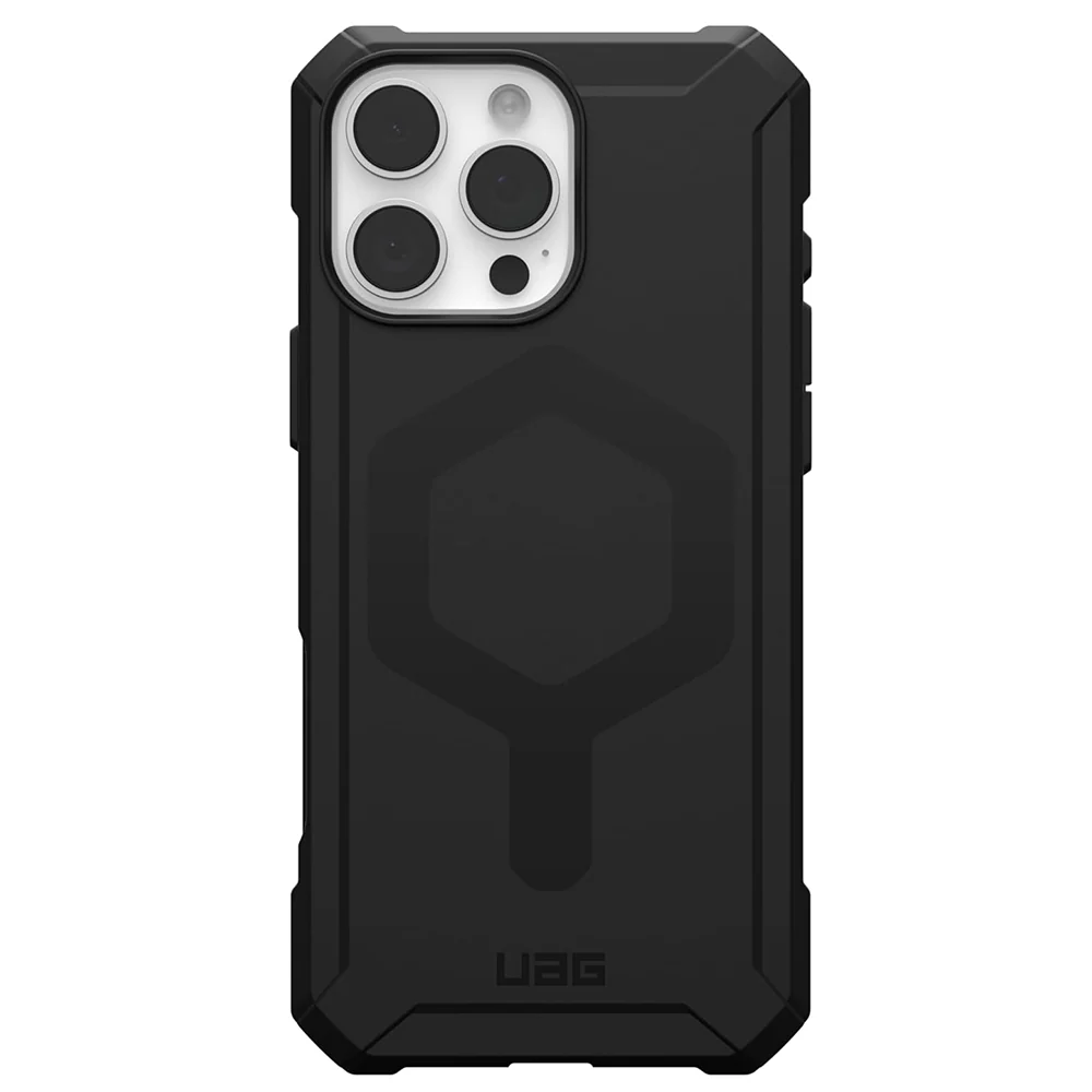 MagSafe Case for Apple iPhone 15 Pro Max, Urban Armor Gear, Essential Armor, Black - Image 5
