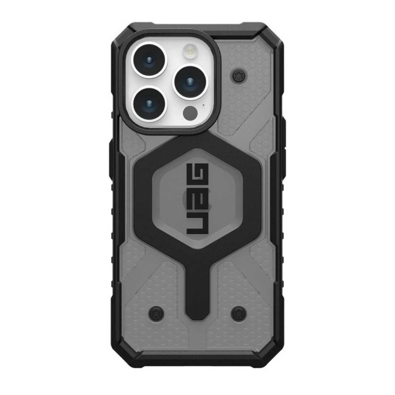 MagSafe Case for Apple iPhone 15 Pro, Urban Armor Gear, Pathfinder, Gray - Image 3