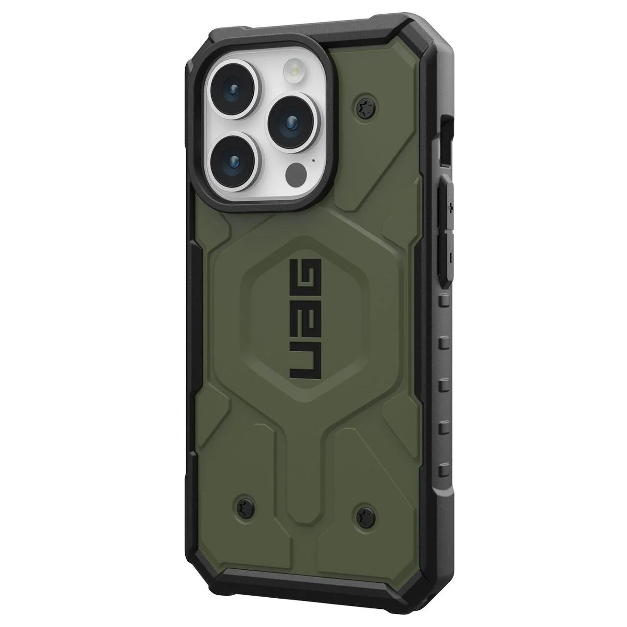 MagSafe Case for Apple iPhone 15 Pro, Urban Armor Gear, Pathfinder, Green - Image 5