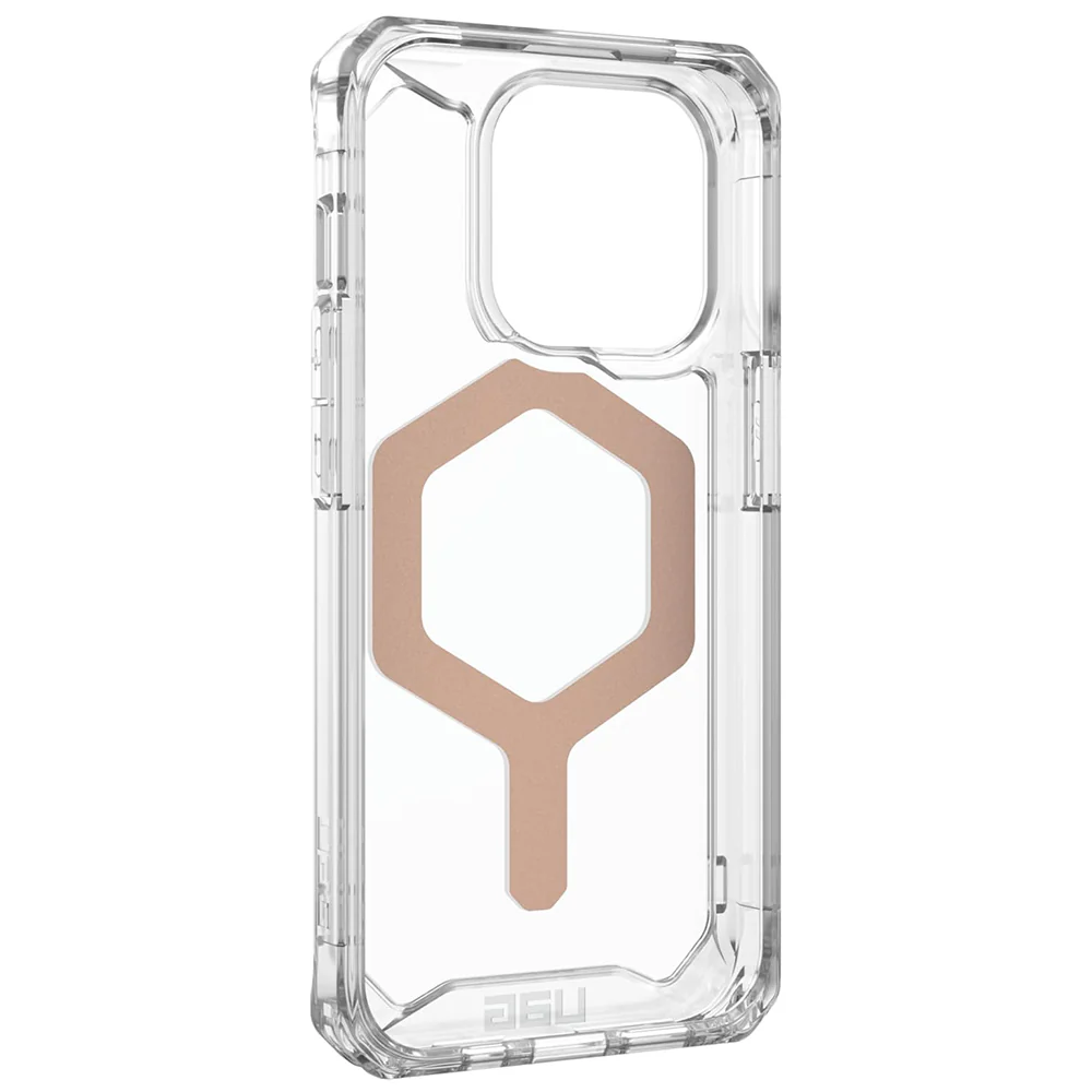 MagSafe Case for Apple iPhone 15 Pro, Urban Armor Gear, Plyo, Rose Gold - Image 5