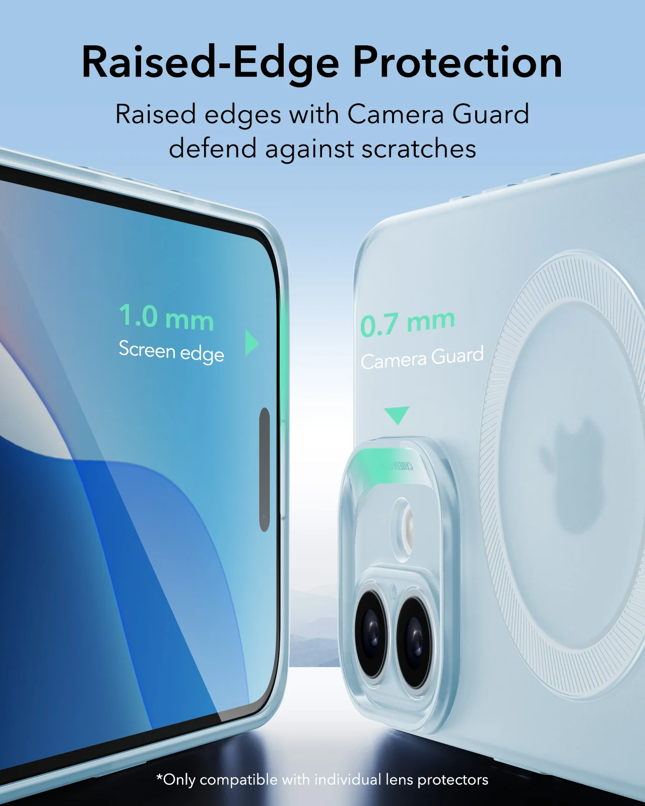MagSafe Case for Apple iPhone 16, ESR, Zero, Satin Blue - Image 3