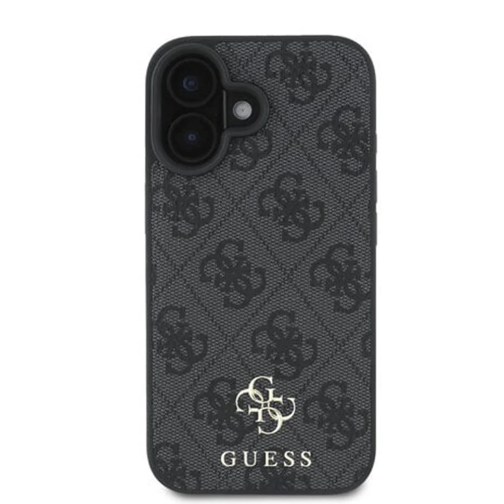 MagSafe Case for Apple iPhone 16, Guess, 4G Classic, Black - Image 3