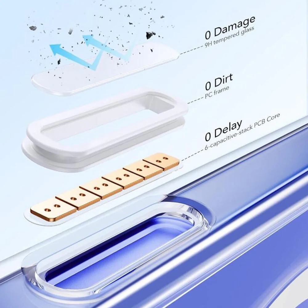 MagSafe Case for Apple iPhone 16 Plus, ESR, Classic Hybrid Kickstand Slide, Transparent - Image 6