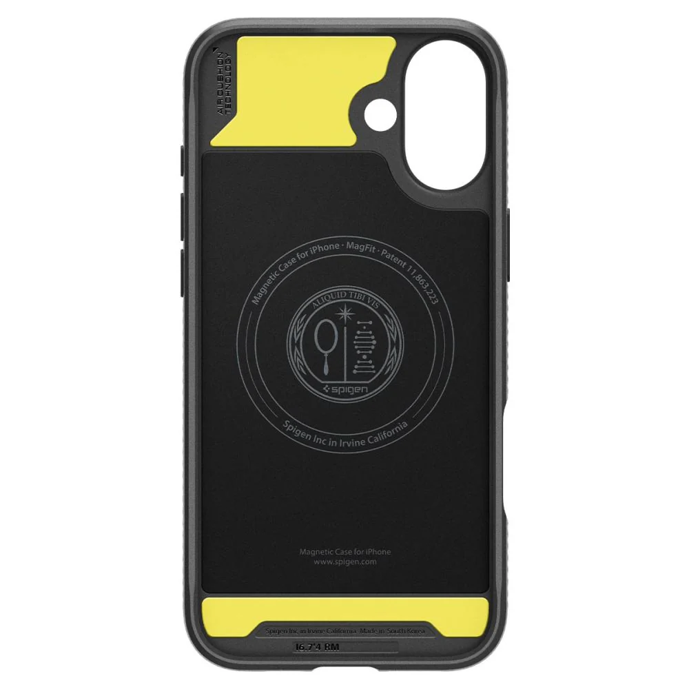 MagSafe Case for Apple iPhone 16 Plus, Spigen, Rugged Armor, Matte Black ACS08087 - Image 4