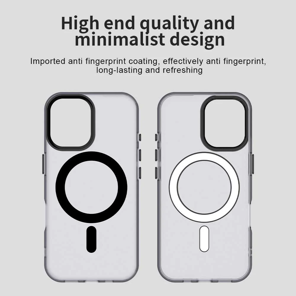 MagSafe Case for Apple iPhone 16 Plus, Techsuit, CandyCase, Black - Image 3
