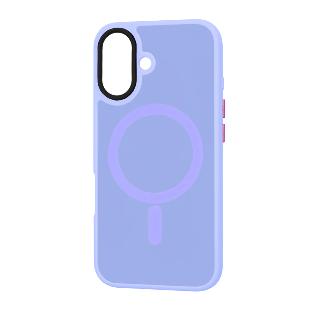 MagSafe Case for Apple iPhone 16 Plus, Techsuit, HaloFrost, Light Purple - Image 3