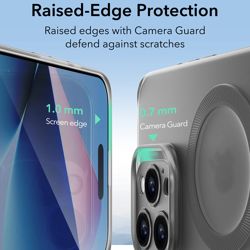 MagSafe Case for Apple iPhone 16 Pro, ESR, Zero, Satin Gray - Image 3