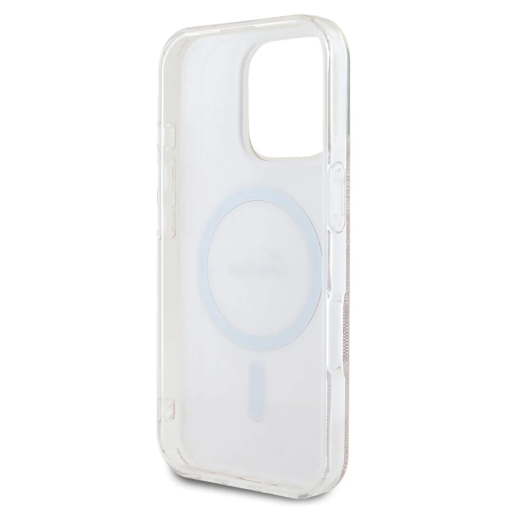 MagSafe Case for Apple iPhone 16 Pro, Guess, IML 4G, Pink - Image 6