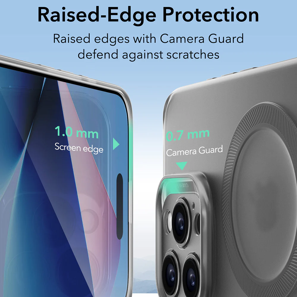 MagSafe Case for Apple iPhone 16 Pro Max, ESR, Zero, Satin Gray - Image 3