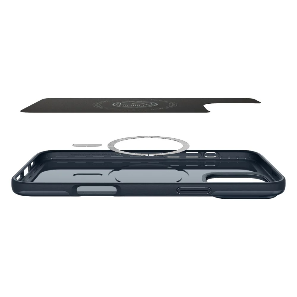 MagSafe Case for Apple iPhone 16 Pro Max, Spigen, Thin Fit, Blue ACS07980 - Image 7
