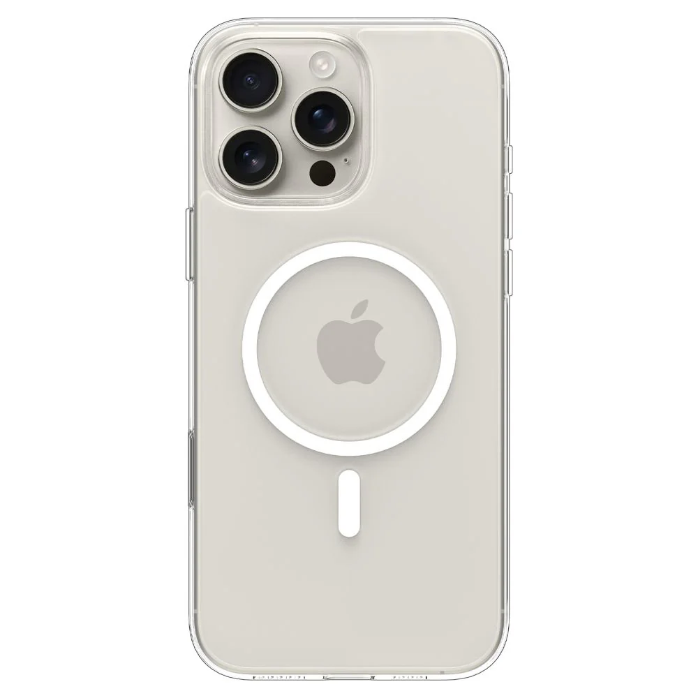 MagSafe Case for Apple iPhone 16 Pro Max, Spigen, Thin Fit, White ACS09315 - Image 3