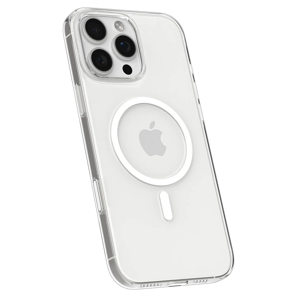 MagSafe Case for Apple iPhone 16 Pro Max, Spigen, Thin Fit, White ACS09315 - Image 6