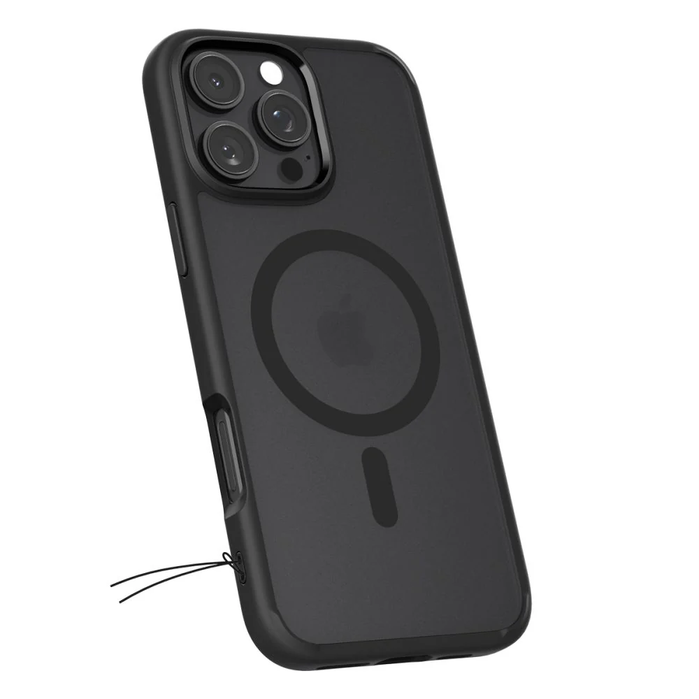 MagSafe Case for Apple iPhone 16 Pro Max, Spigen, Ultra Hybrid, Satin Black ACS08003 - Image 2