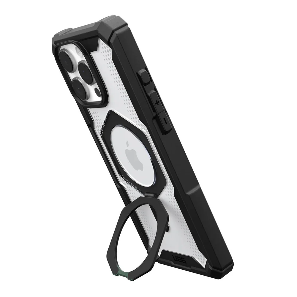 MagSafe Case for Apple iPhone 16 Pro Max, Urban Armor Gear, Plasma XTE, Transparent Black - Image 4