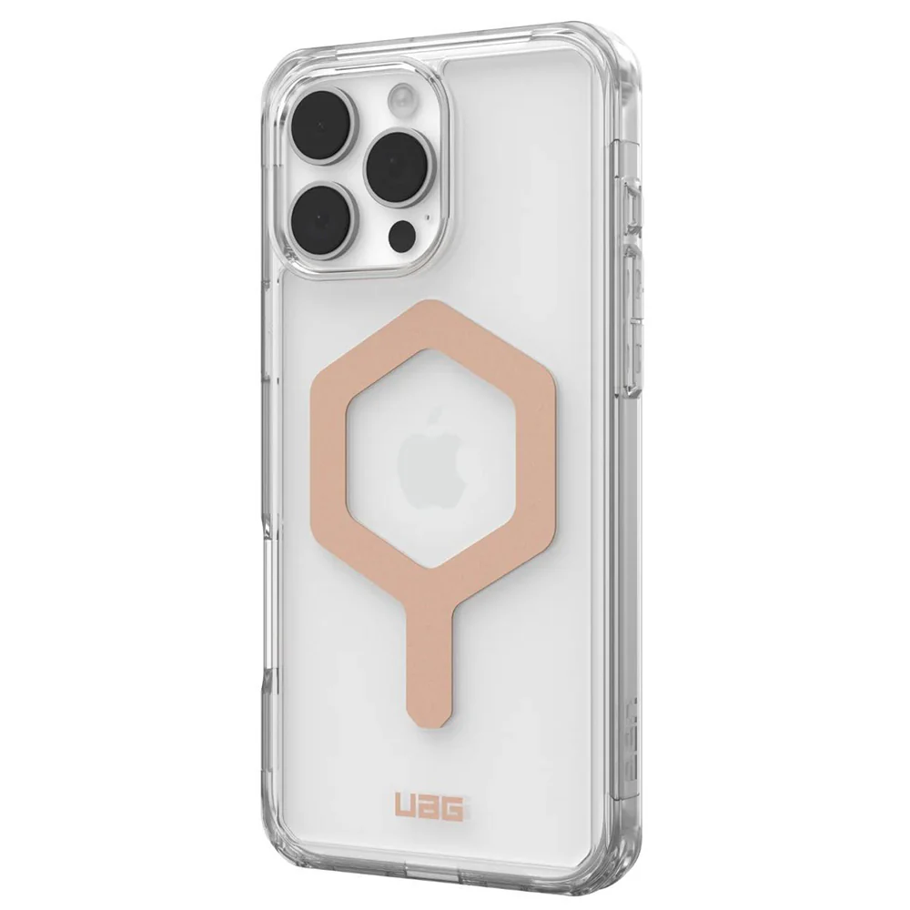 MagSafe Case for Apple iPhone 16 Pro Max, Urban Armor Gear, Plyo, Rose Gold - Image 3
