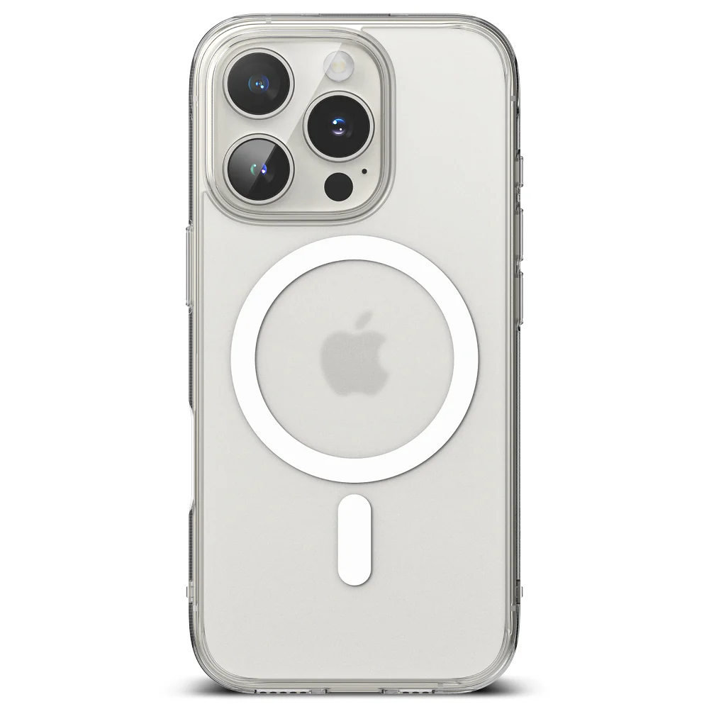 MagSafe Case for Apple iPhone 16 Pro, Ringke, Fusion, Matte Transparent - Image 2