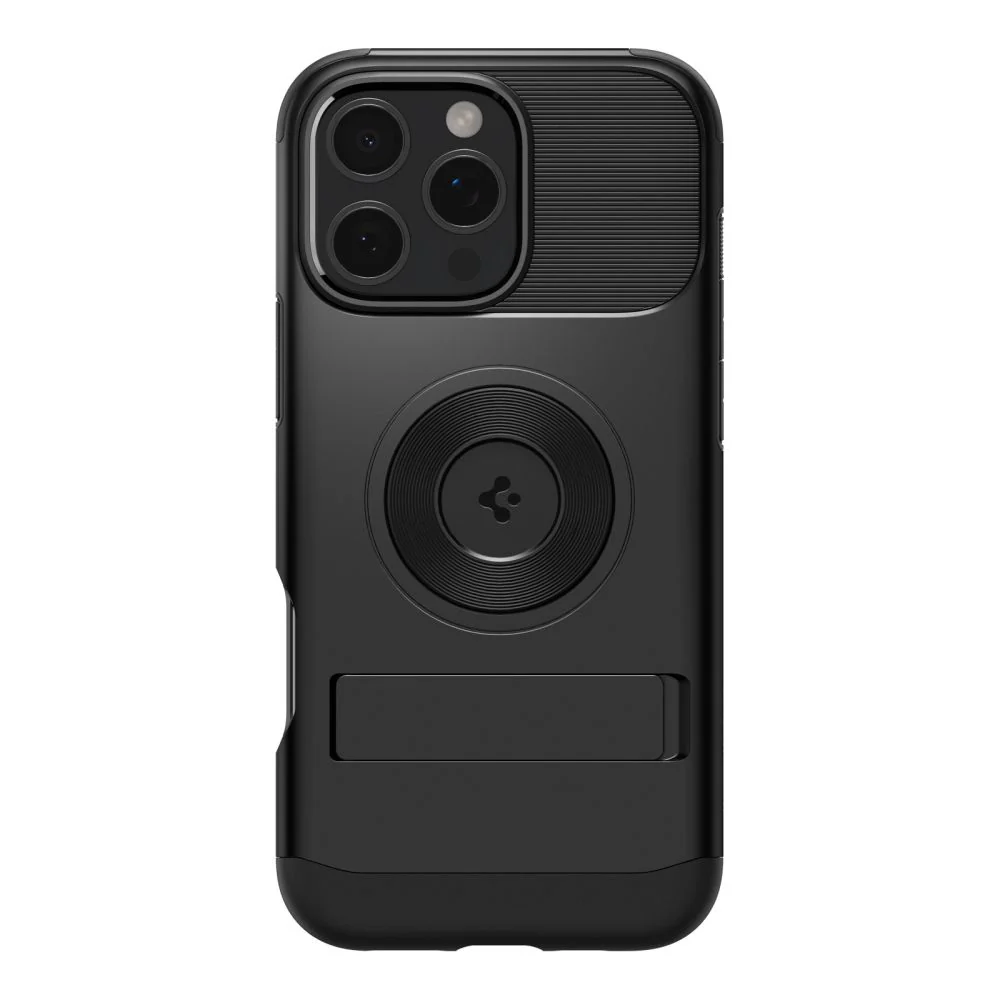 MagSafe Case for Apple iPhone 16 Pro, Spigen, Slim Armor, Black ACS08164 - Image 5