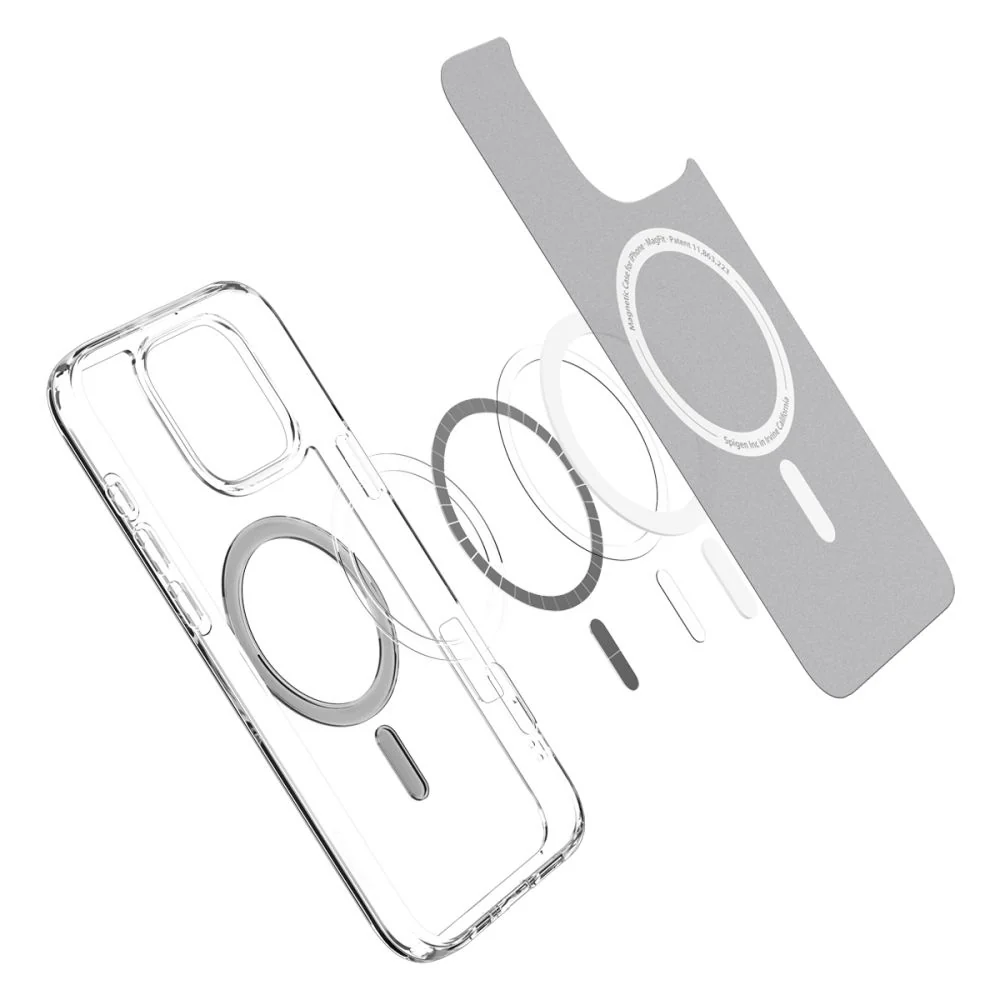 MagSafe Case for Apple iPhone 16 Pro, Spigen, Ultra Hybrid, Black ACS08130 - Image 5