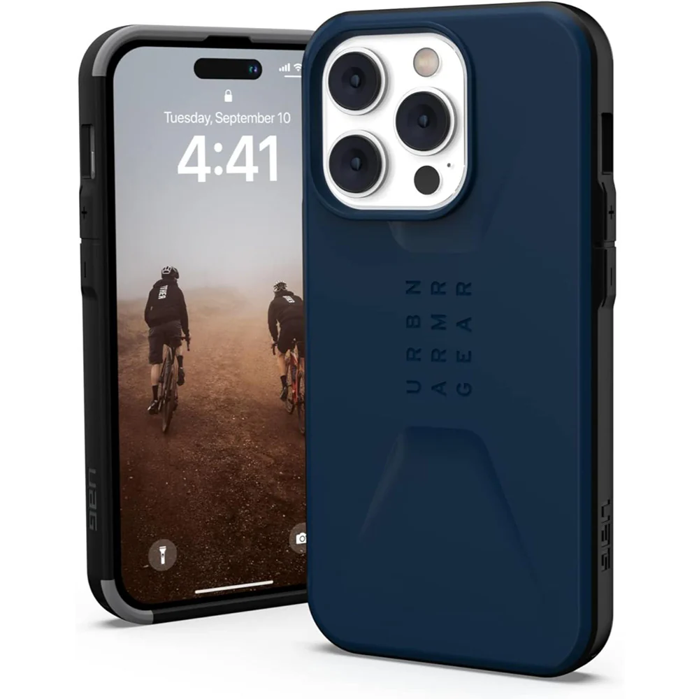 MagSafe Case for Apple iPhone 16 Pro, Urban Armor Gear, Civilian, Navy Blue - Image 5