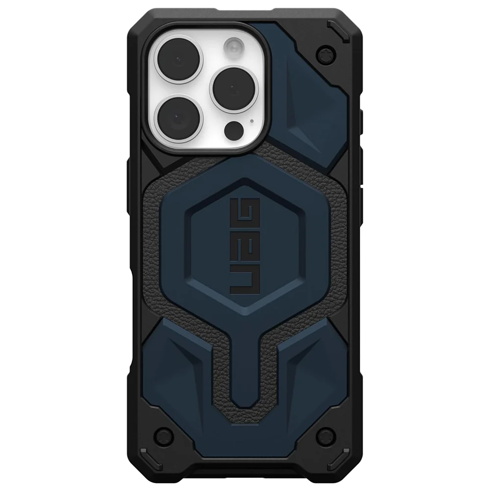 MagSafe Case for Apple iPhone 16 Pro, Urban Armor Gear, Monarch Pro, Navy Blue - Image 2