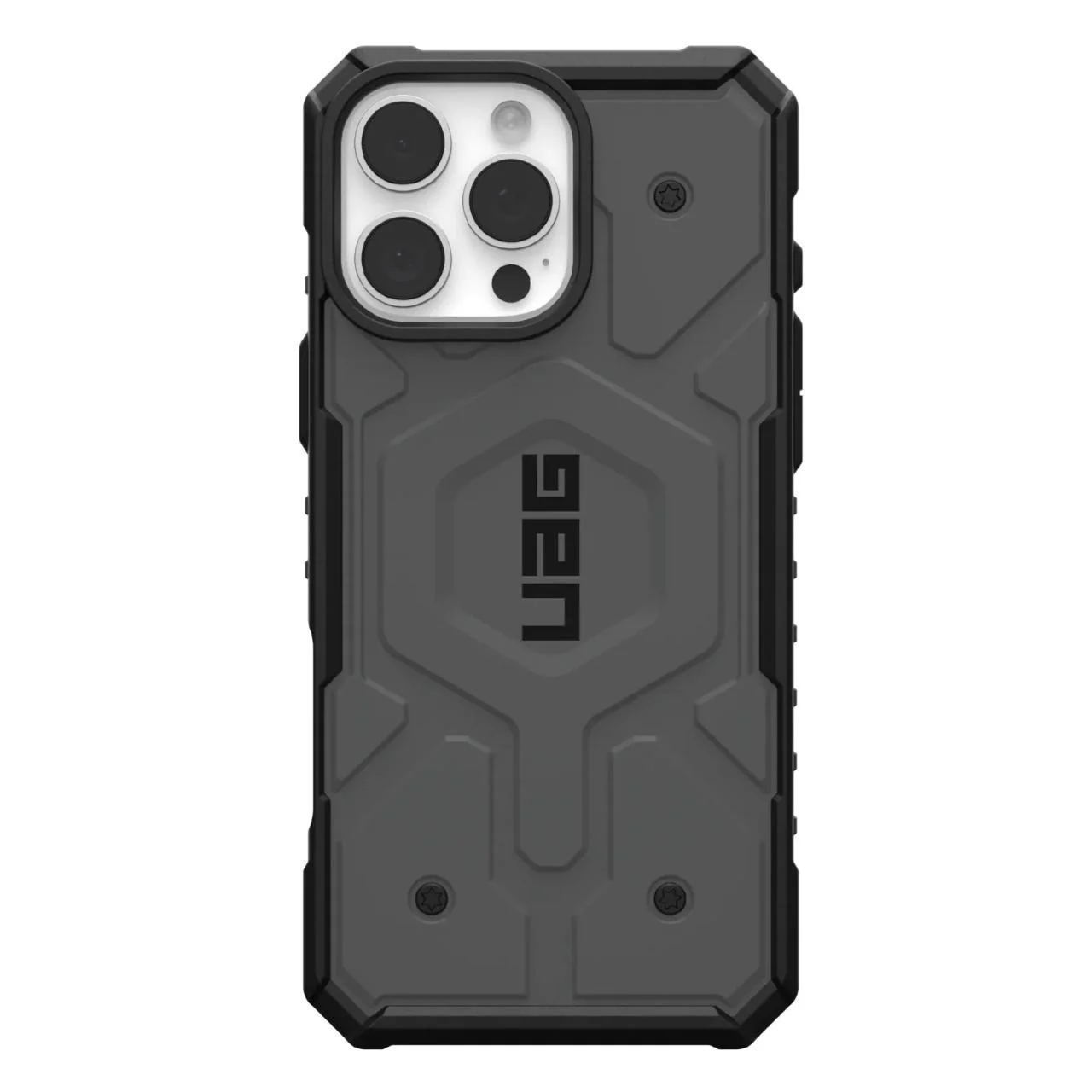 MagSafe Case for Apple iPhone 16 Pro, Urban Armor Gear, Pathfinder, Silver - Image 2