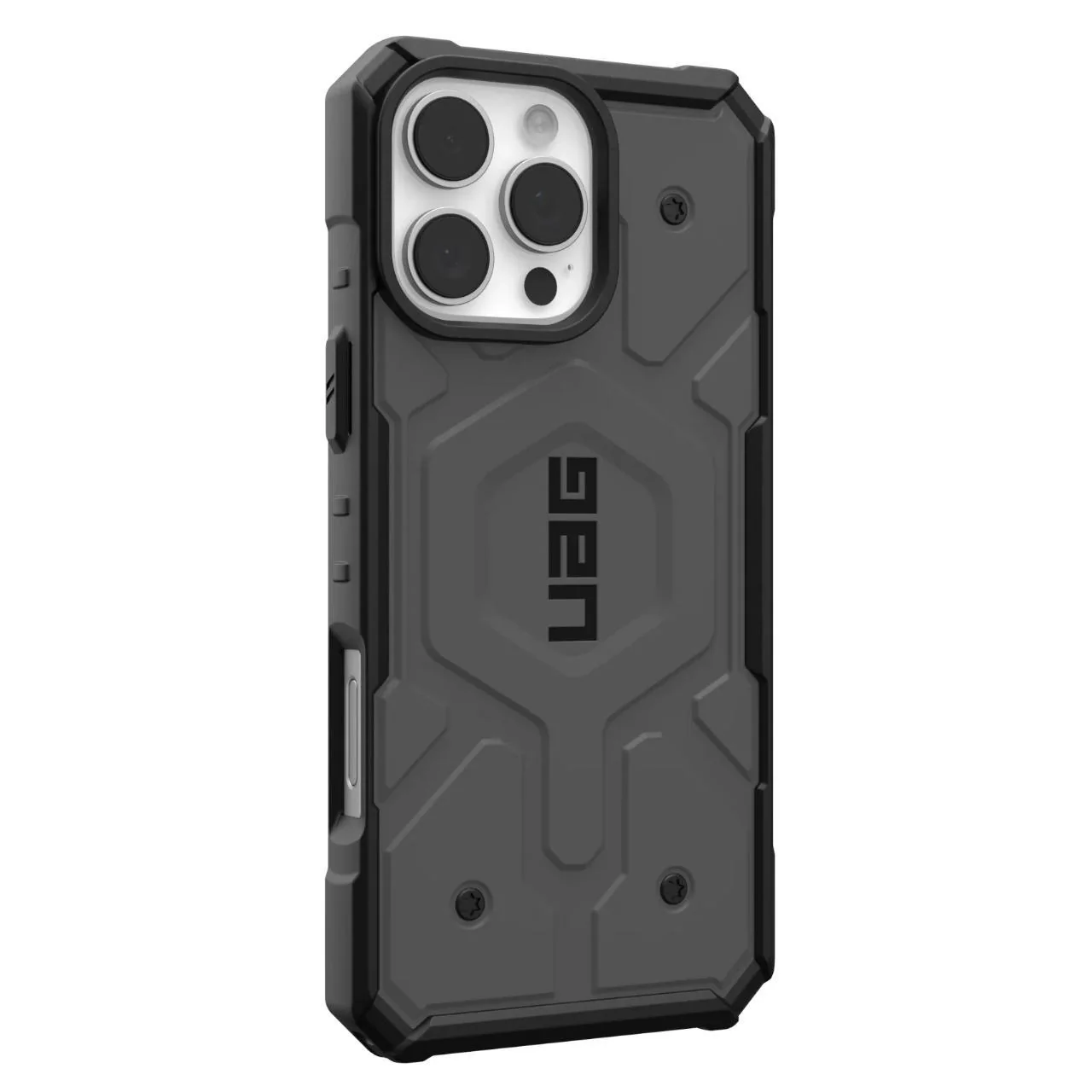 MagSafe Case for Apple iPhone 16 Pro, Urban Armor Gear, Pathfinder, Silver - Image 5