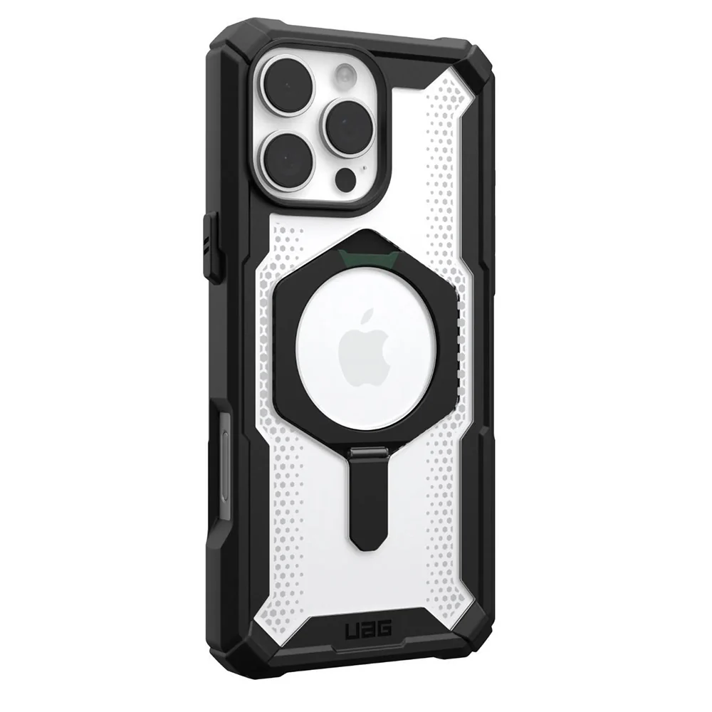 MagSafe Case for Apple iPhone 16 Pro, Urban Armor Gear, Plasma XTE, Transparent Black - Image 4