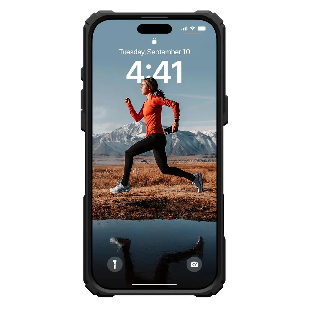 MagSafe Case for Apple iPhone 16 Pro, Urban Armor Gear, Plasma XTE, Transparent Black - Image 7