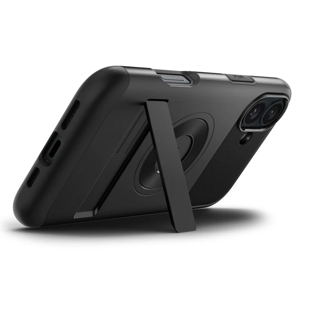 MagSafe Case for Apple iPhone 16, Spigen, Slim Armor, Black ACS08227 - Image 3