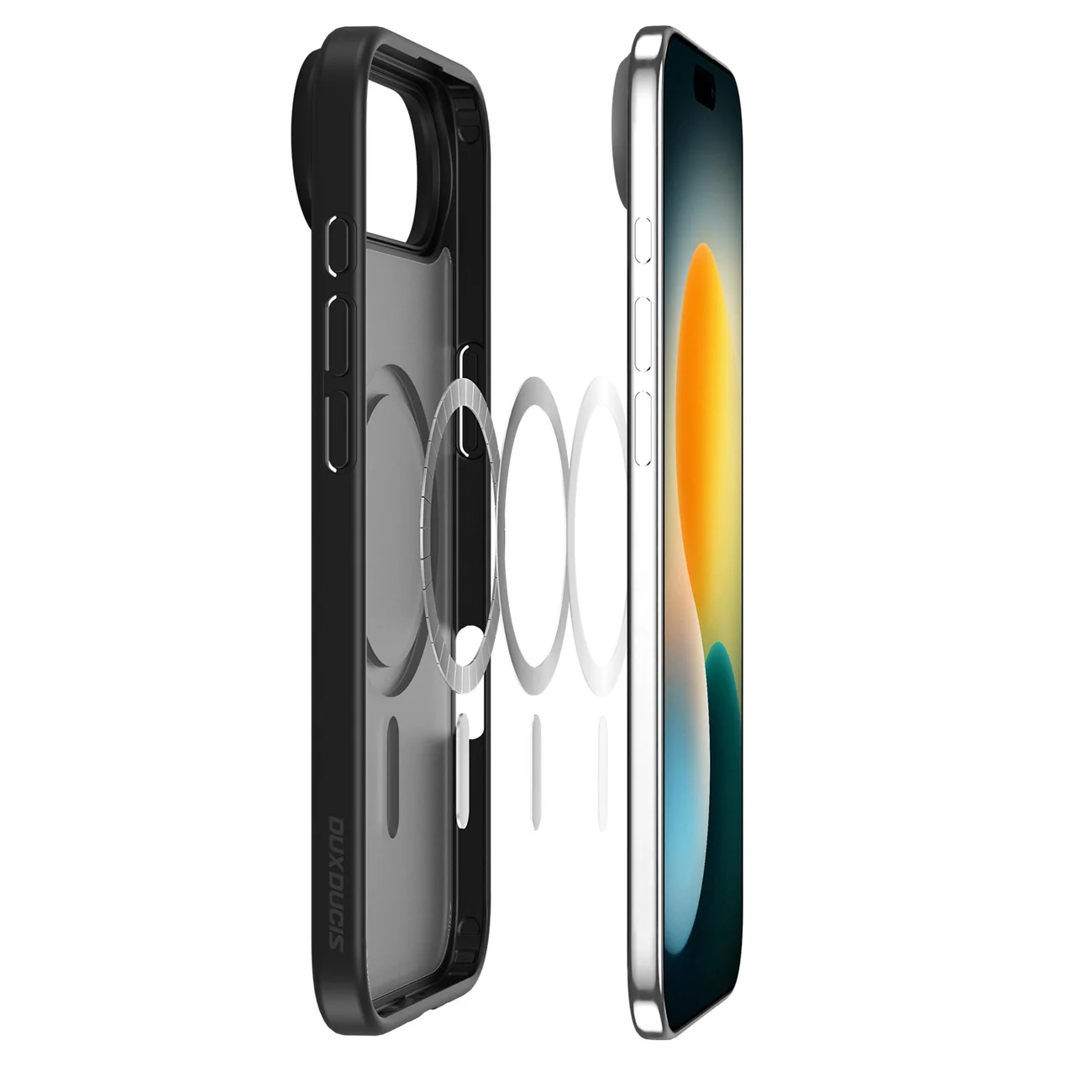 MagSafe Case for Apple iPhone 17 Air, DUX DUCIS, Yind, Black - Image 3