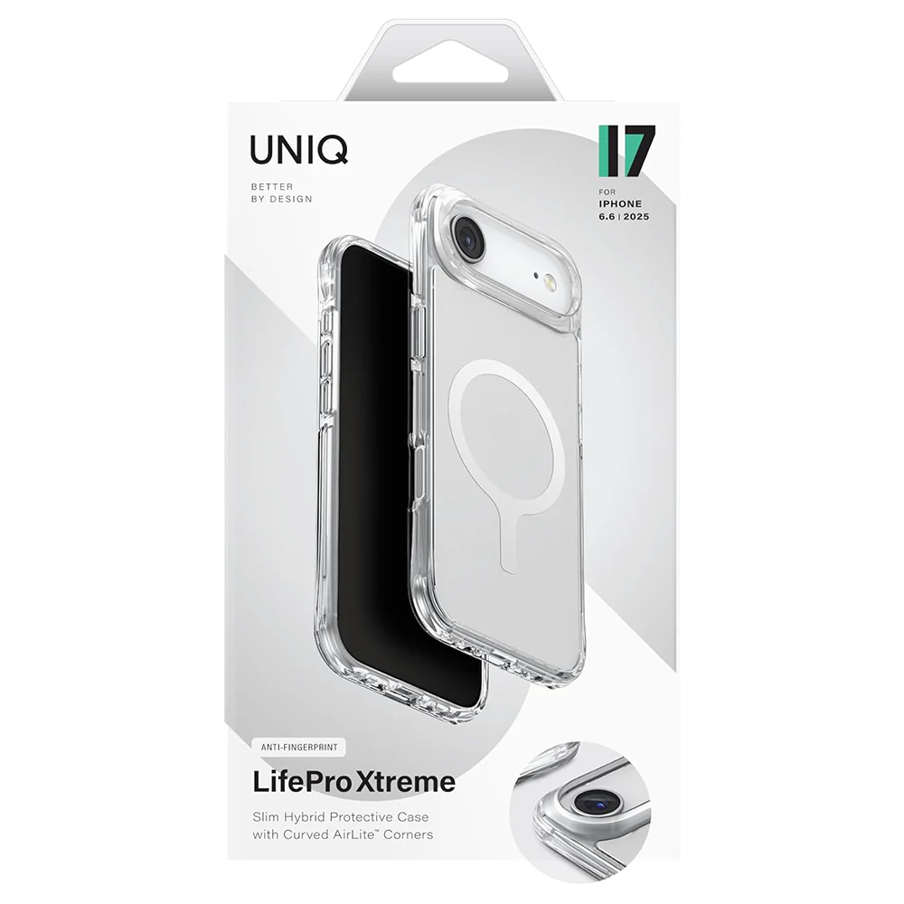 MagSafe Case for Apple iPhone 17 Air, UNIQ, LifePro Xtreme MagClick, Transparent - Image 7