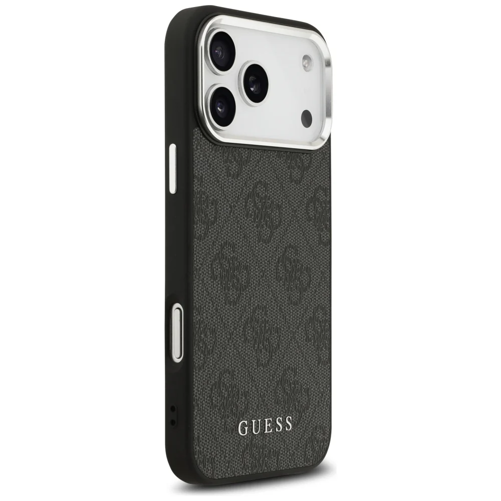 MagSafe Case for Apple iPhone 17 Pro Max, Guess, 4G Classic Logo, Black - Image 3