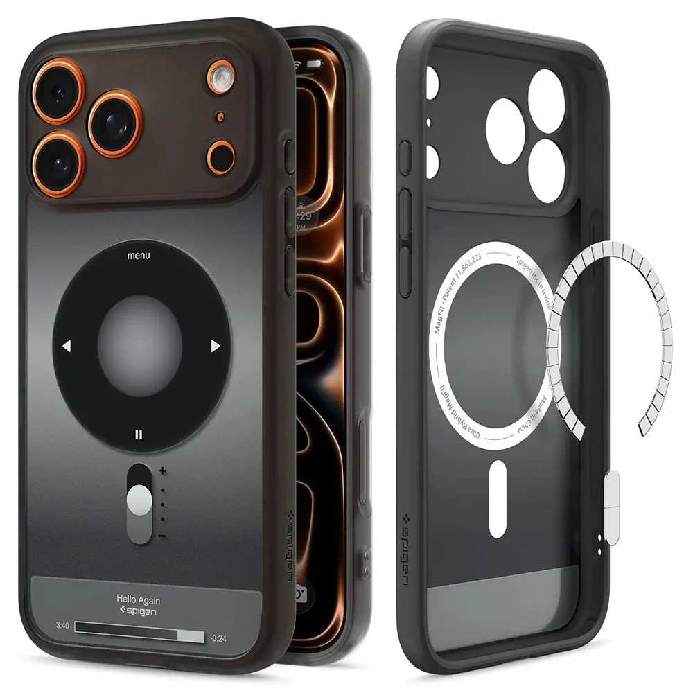 MagSafe Case for Apple iPhone 17 Pro Max, Spigen, Ultra Hybrid Classic, Black ACS10292
