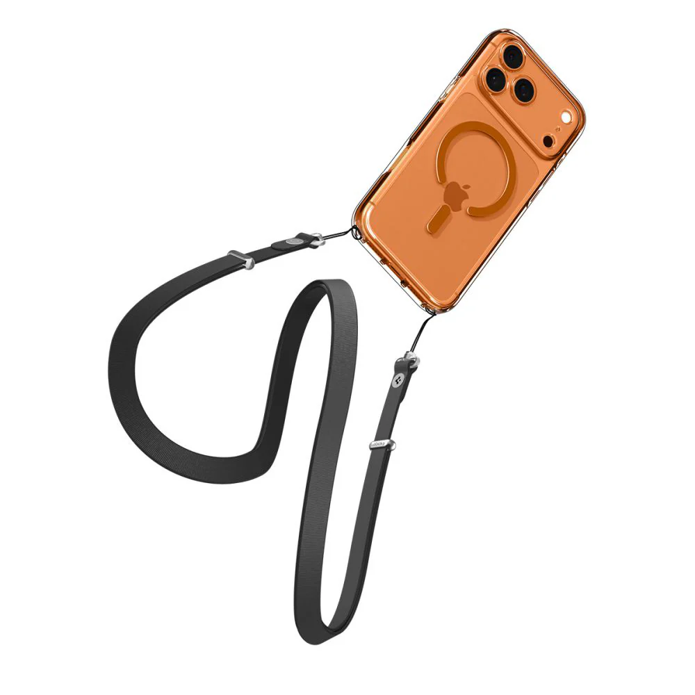 MagSafe Case for Apple iPhone 17 Pro Max, Spigen, Ultra Hybrid, Transparent Orange ACS11109 - Image 7