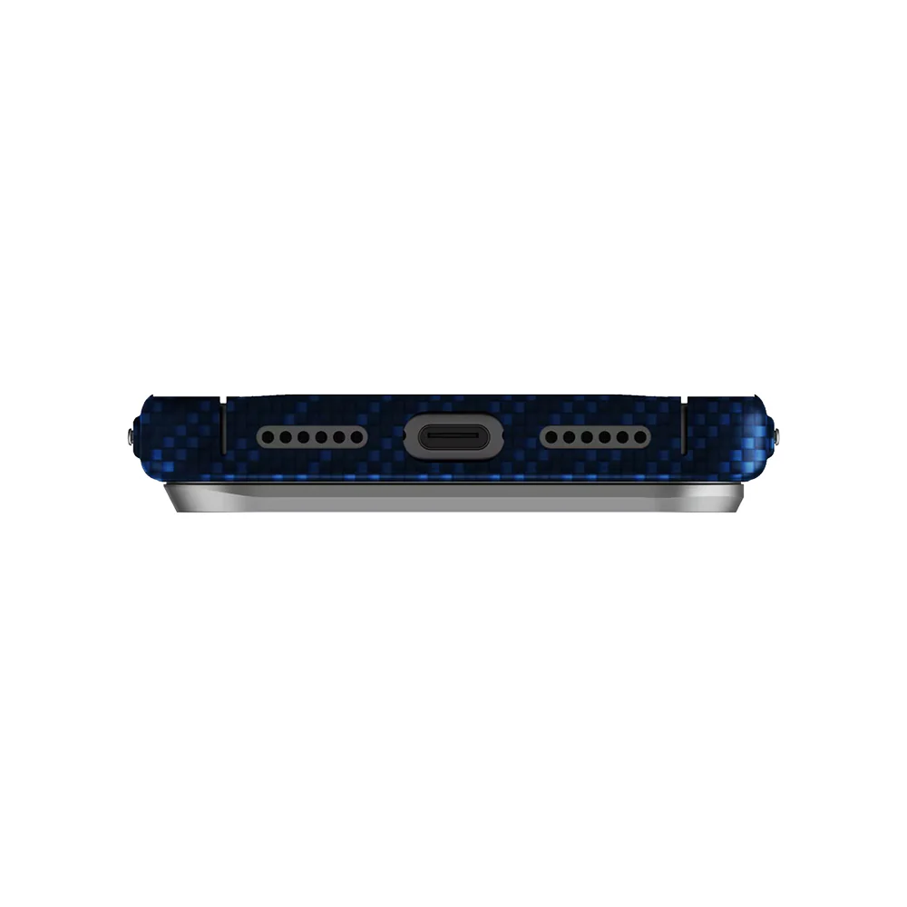 MagSafe Case for Apple iPhone 17 Pro Max, UNIQ, Keva MagClick, Denim - Image 5