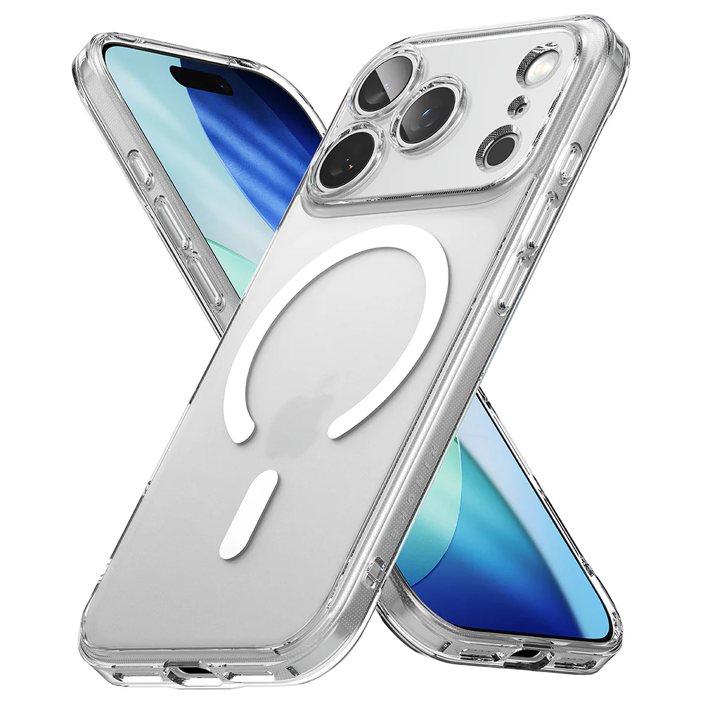 MagSafe Case for Apple iPhone 17 Pro, Ringke, Fusion, Matte Transparent - Image 2
