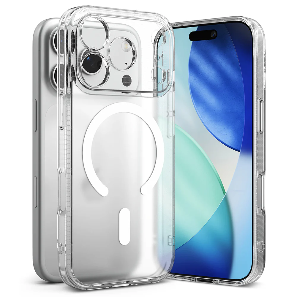 MagSafe Case for Apple iPhone 17 Pro, Ringke, Fusion, Matte Transparent - Image 3