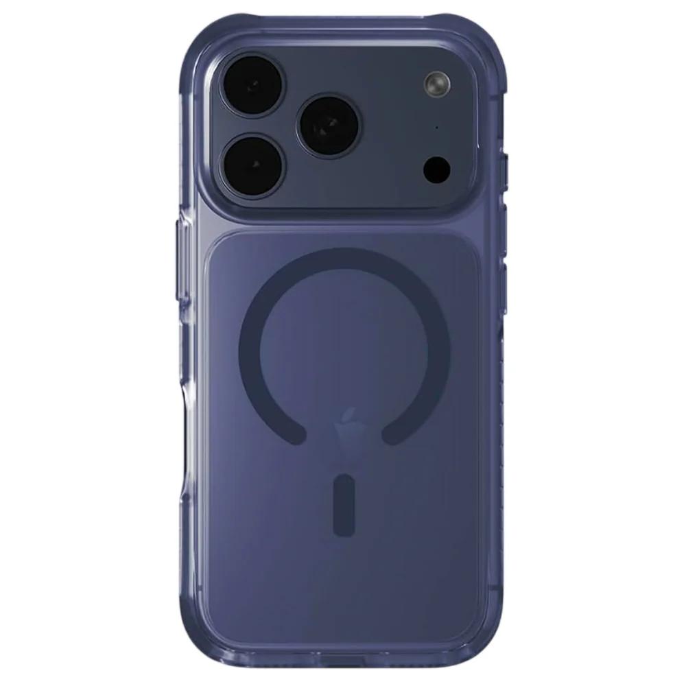 MagSafe Case for Apple iPhone 17 Pro, UNIQ, Combat MagClick, Blue - Image 2